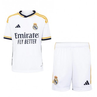 Real Madrid Hjemmedraktsett Barn 2023-24 Kortermet (+ korte bukser)